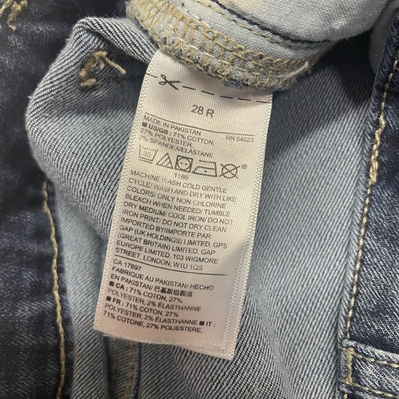 Gap Dark blue skinny jeans‎ with a comfortable fit. - Picture 3 of 5